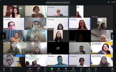 Building Blocks of Play Zoom Call